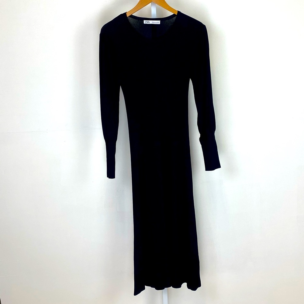 Long black Zara dress